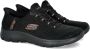 Skechers Sneakers Black Dames - Thumbnail 5