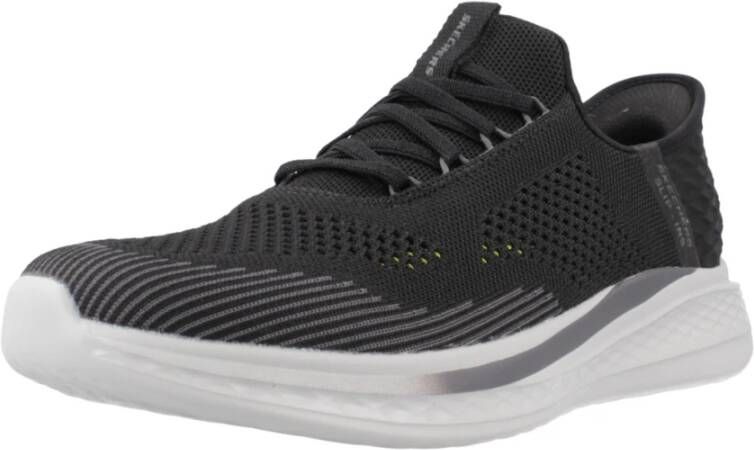 Skechers Stijlvolle Heren Casual Sneakers Black Heren