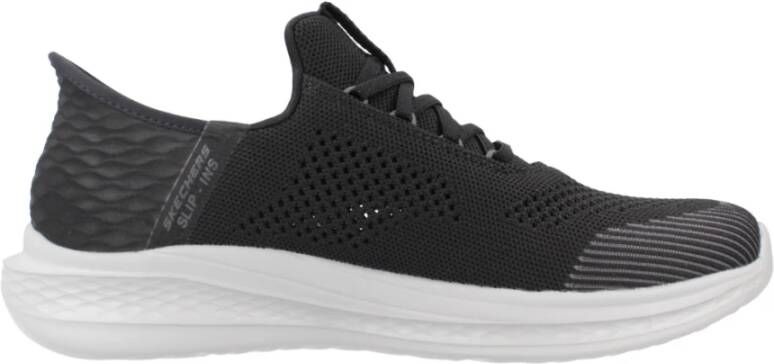 Skechers Stijlvolle Heren Casual Sneakers Black Heren