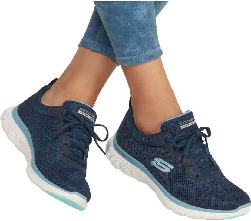 Skechers Sneakers Blauw Dames