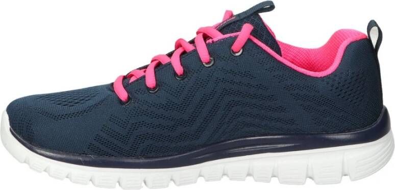 Skechers Dames Sportschoenen Blauw Dames