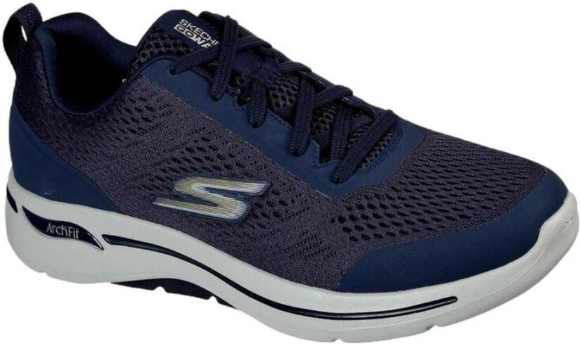 Skechers Heren Arch Fit 216116 Sportschoenen Blauw Heren