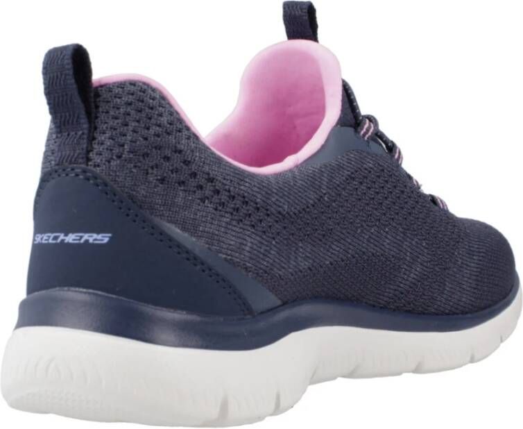 Skechers Stijlvolle Summits Sneakers voor Vrouwen Blue Dames