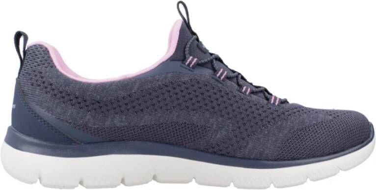 Skechers Stijlvolle Summits Sneakers voor Vrouwen Blue Dames