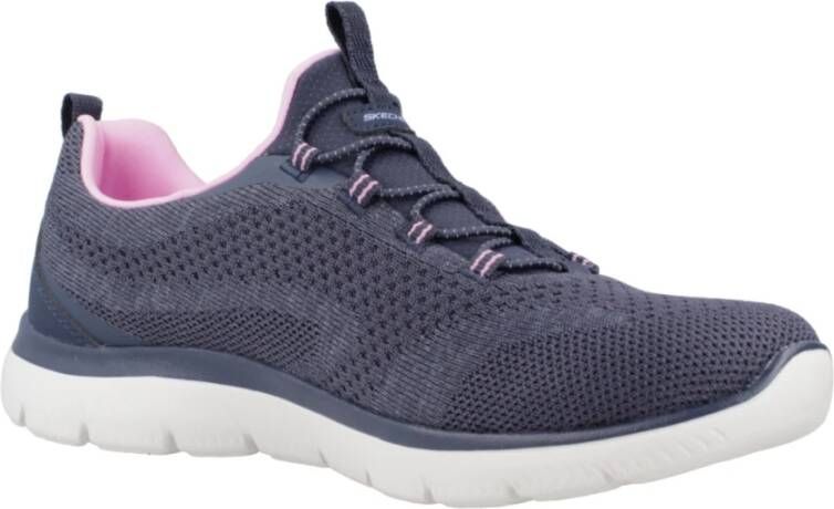 Skechers Stijlvolle Summits Sneakers voor Vrouwen Blue Dames