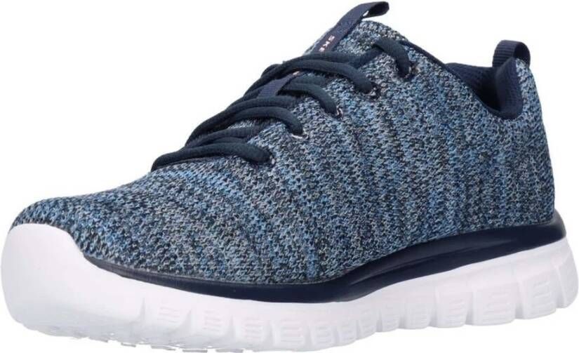 Skechers Sneakers Blue Dames