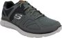 Skechers Tevredenheid-Flash Point Sneakers Gray Heren - Thumbnail 8