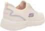 Skechers Memory Foam Damessneakers Beige Dames - Thumbnail 4