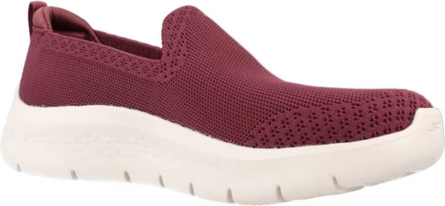 Skechers Flex Knit Damessneakers Red Dames