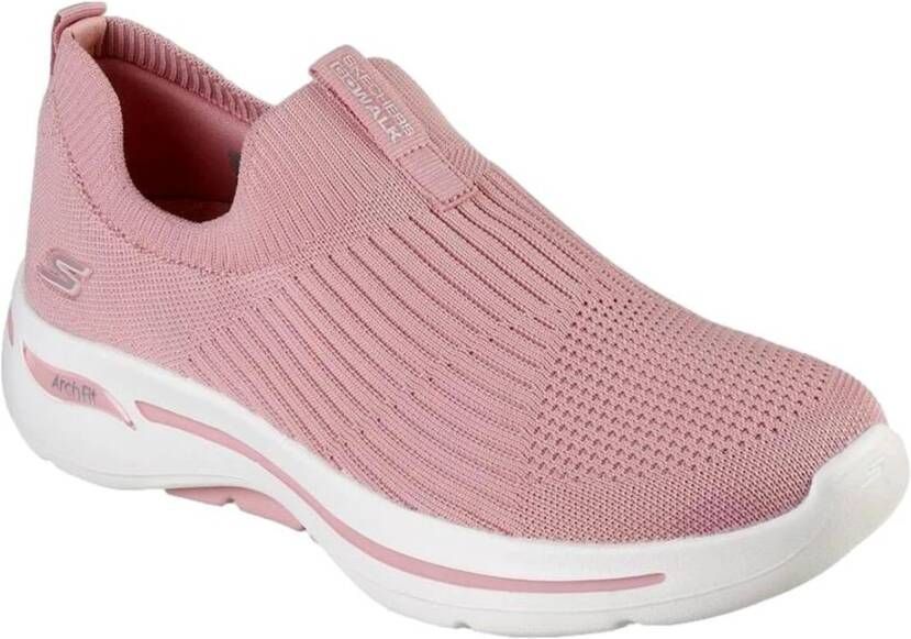 Skechers Stijlvolle damessneakers voor casual gelegenheden Roze Dames