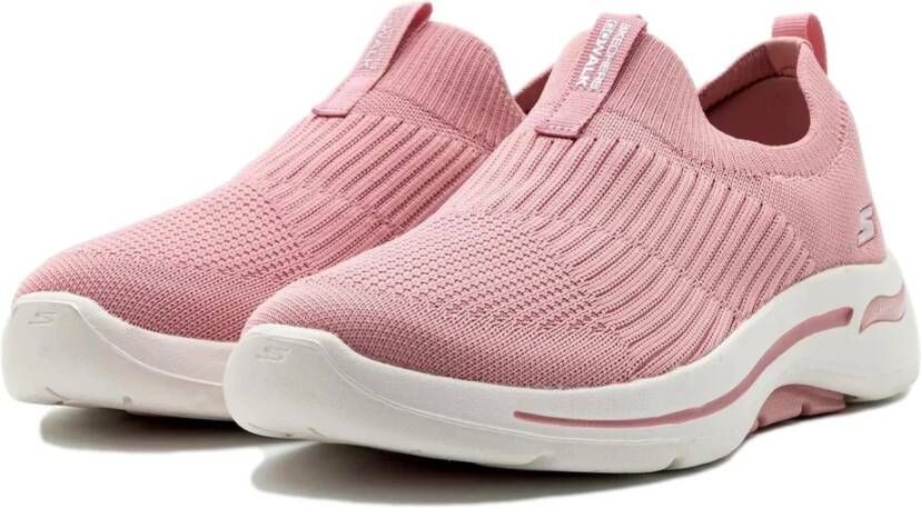 Skechers Stijlvolle damessneakers voor casual gelegenheden Roze Dames