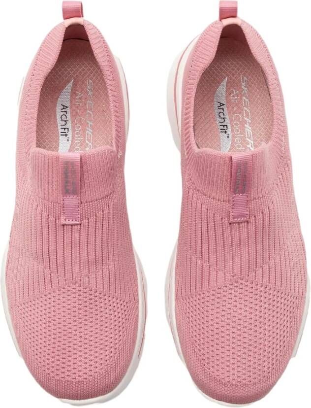 Skechers Stijlvolle damessneakers voor casual gelegenheden Roze Dames