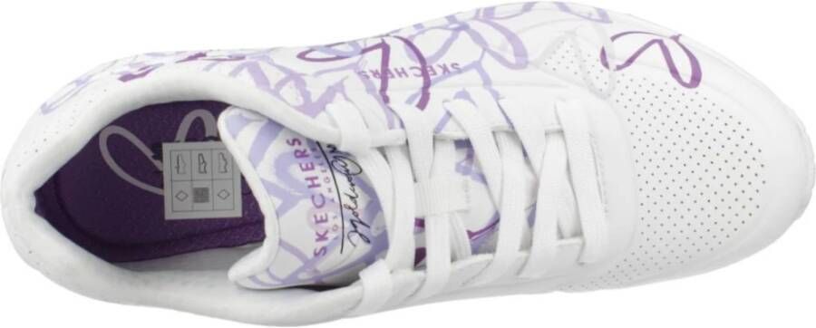 Skechers Verspreid de Liefde Mode Sneakers White Dames