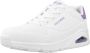 Skechers Stijlvolle Uno Sneakers voor Vrouwen White Dames - Thumbnail 13