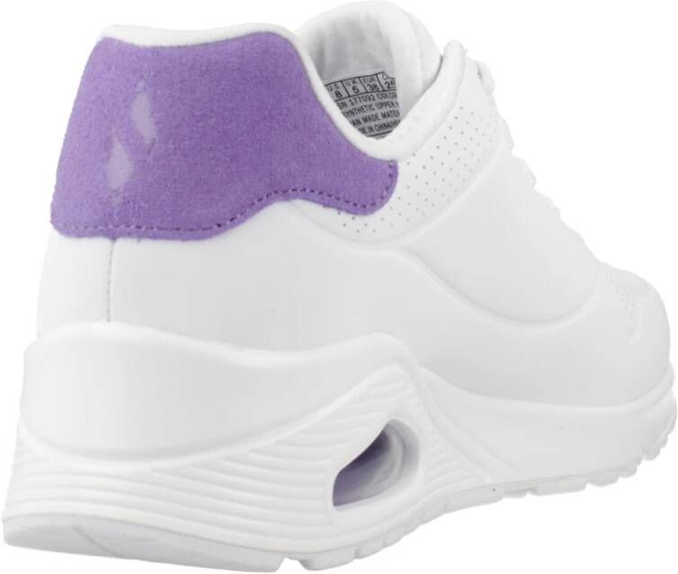 Skechers Stijlvolle Uno Sneakers voor Vrouwen White Dames