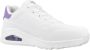 Skechers Stijlvolle Uno Sneakers voor Vrouwen White Dames - Thumbnail 16