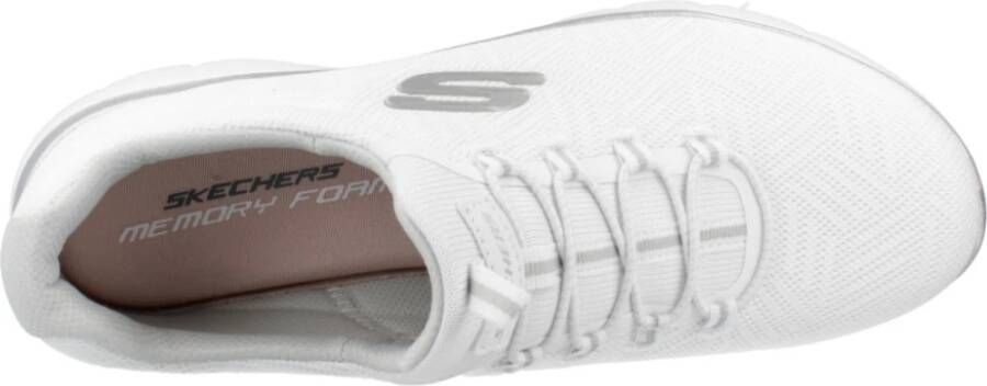 Skechers Stijlvolle Summits Sneakers voor Vrouwen White Dames