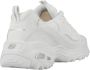 Skechers D'Lites Fresh Start 11931-WTRG Vrouwen Wit Sneakers - Thumbnail 14