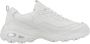 Skechers D'Lites Fresh Start 11931-WTRG Vrouwen Wit Sneakers - Thumbnail 15