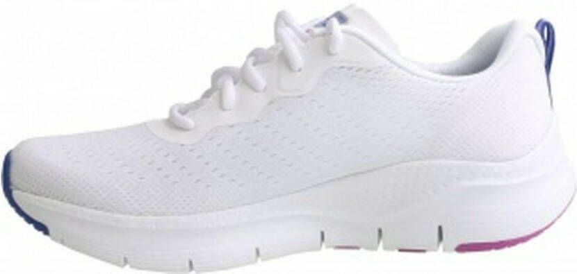 Skechers Dames Mesh Veterschoenen White Dames - Foto 5