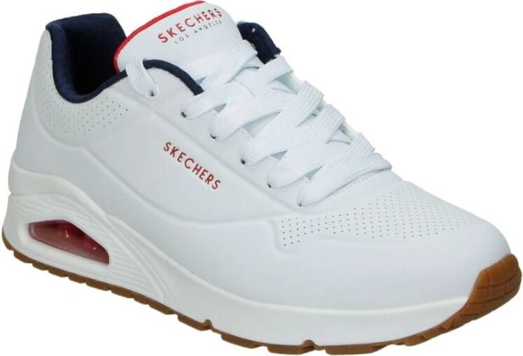 Skechers Sportieve sneakers Wit Heren