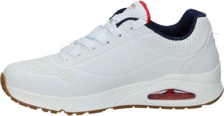 Skechers Sportieve sneakers Wit Heren