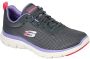 Skechers Zapatillas flex appeal 4.0 de mujer Grijs Dames - Thumbnail 2