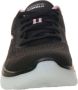 Skechers Go Walk Hyper Burst zwart roze sneakers dames(124578 BKPK ) - Thumbnail 9