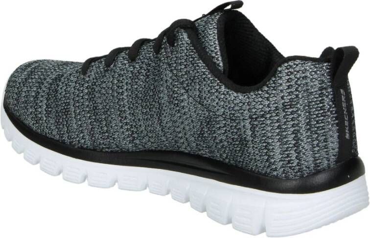 Skechers Damesmode Sneakers Zwart Dames