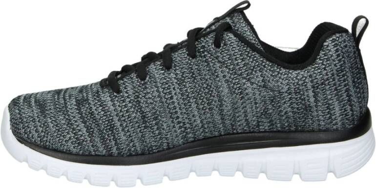 Skechers Damesmode Sneakers Zwart Dames