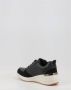 Skechers Geperforeerde Duraleather Sneakers Black Dames - Thumbnail 23