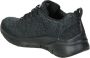 Skechers Dames Sneakers Synthetische Stof Casual Zwart Dames - Thumbnail 2