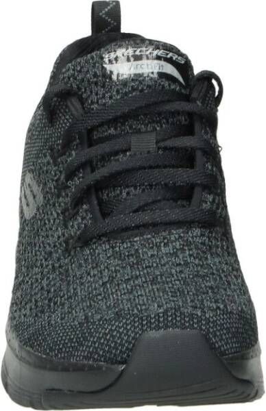 Skechers Dames Sneakers Synthetische Stof Casual Zwart Dames