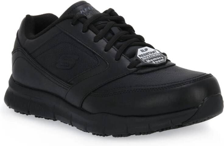 Skechers Zwarte Nampa Sneakers voor Heren Zwart Heren