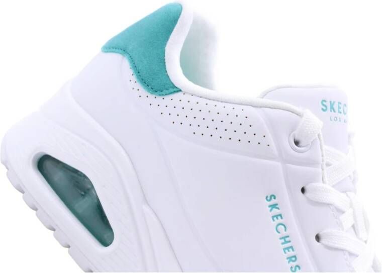 Skechers Spike Sneaker White Dames