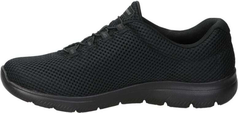 Skechers Lage Top Sneakers Zwart Dames