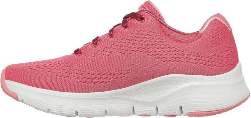 Skechers Sportieve Arch Fit Memory Foam Schoenen Pink Dames