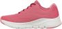 Skechers Sportieve Arch Fit Memory Foam Schoenen Pink Dames - Thumbnail 2