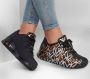 Skechers Sportieve Damesschoenen met Memory Foam Black Dames - Thumbnail 5