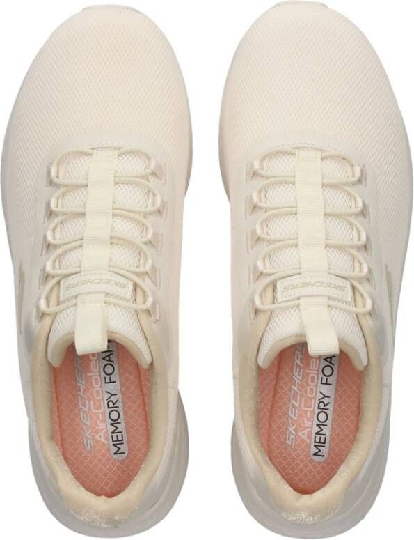 Skechers Sportieve en Elegante Sneaker met Comfort Beige Dames