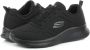 Skechers Skech-Lite Pro City Stride 150047-BBK Vrouwen Zwart Sneakers - Thumbnail 6