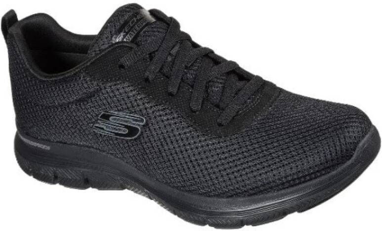 Skechers Sportieve Flex Appeal Sneaker Black Dames