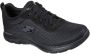 Skechers Sportieve Flex Appeal Sneaker Black Dames - Thumbnail 2