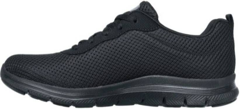 Skechers Sportieve Flex Appeal Sneaker Black Dames