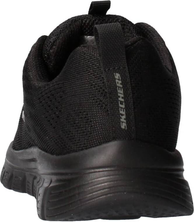 Skechers Sportieve Gebreide Sneaker Black Dames