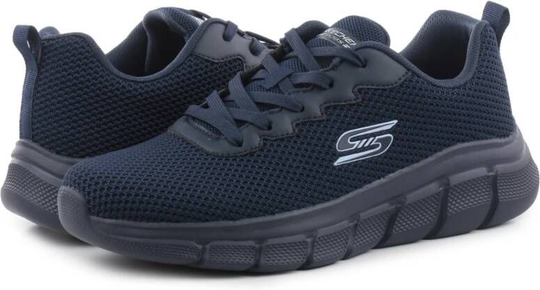 Skechers Sportieve Gebreide Sneaker Blue Heren