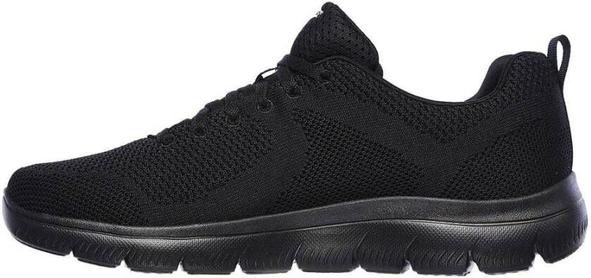 Skechers Sportieve Gebreide Sneakers Black Heren