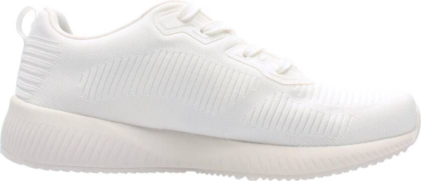 Skechers Sportieve Gebreide Veterschoen White Heren