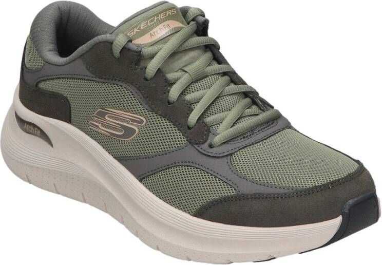 Skechers Sportieve Heren Sneakers Green Heren