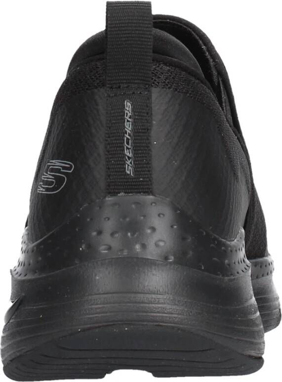 Skechers Sportieve Instap Sneaker Black Heren